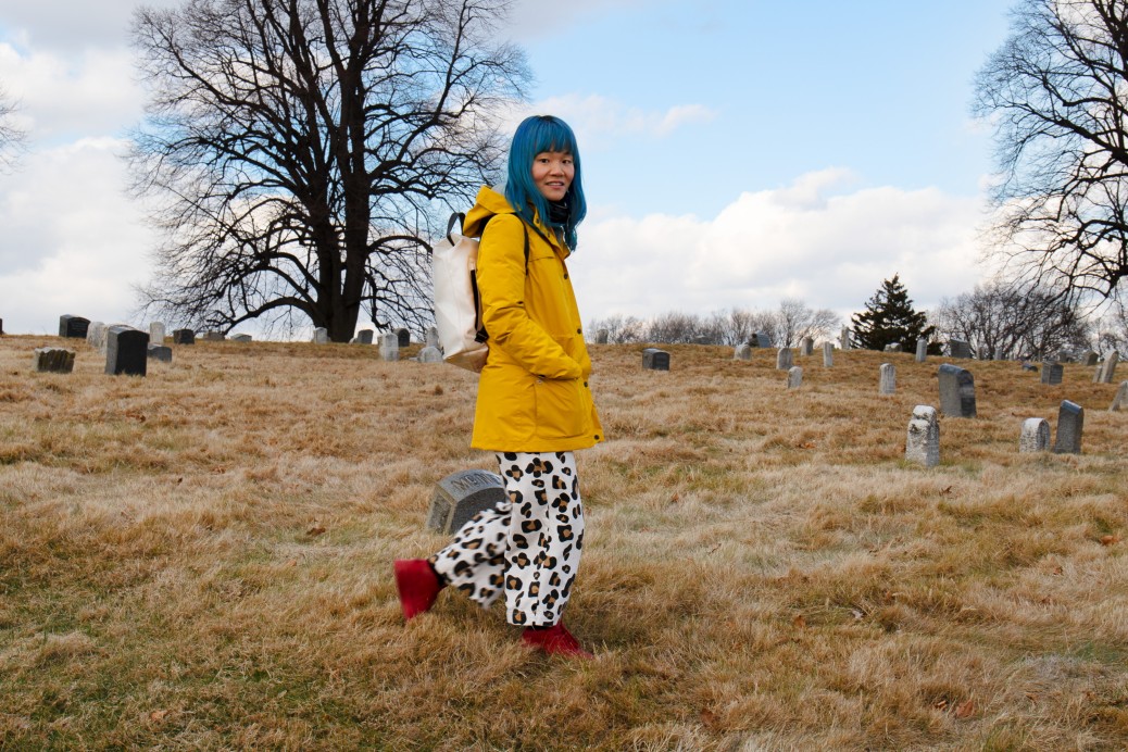 Cover image featuring woman in field of grass for series called Q&A Series.